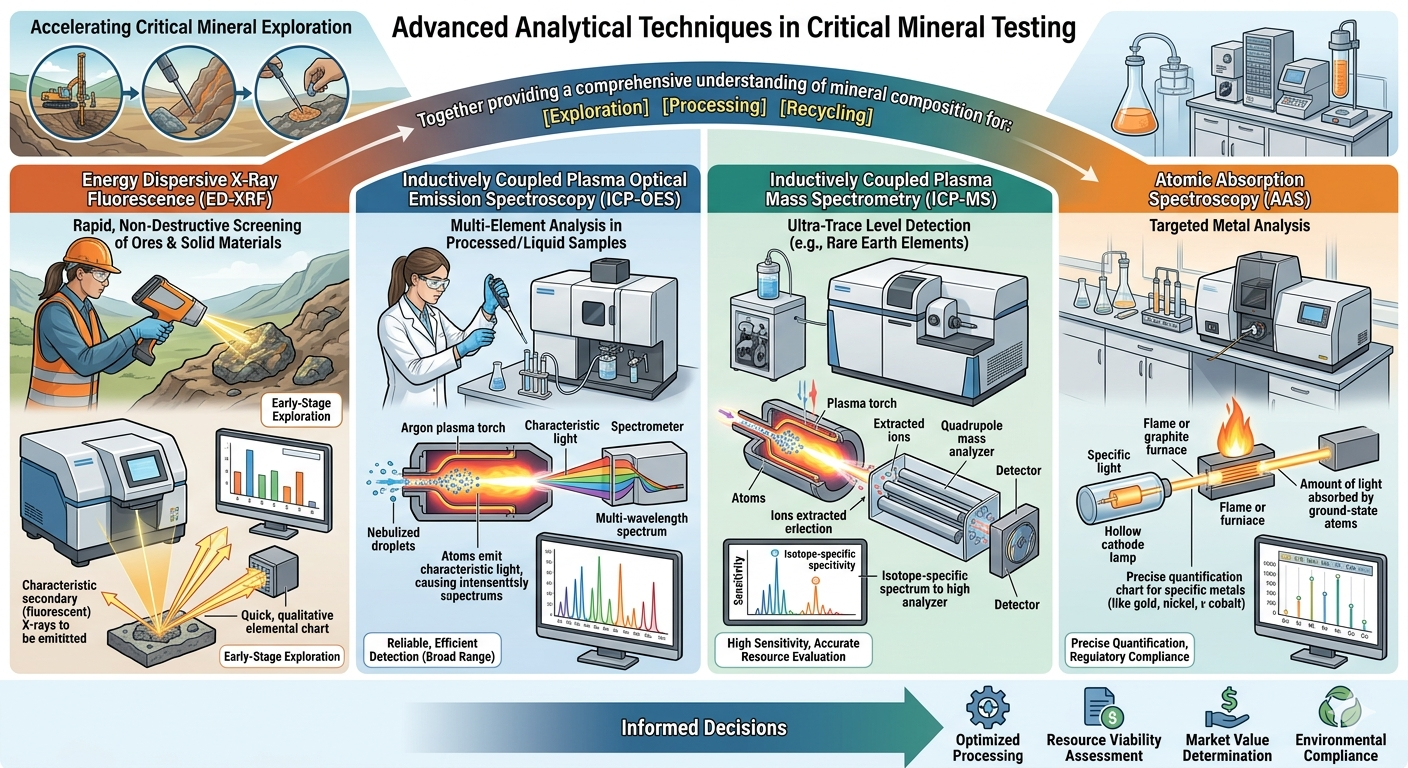 Advanced Analytical Techniques in Critical Mineral Testing